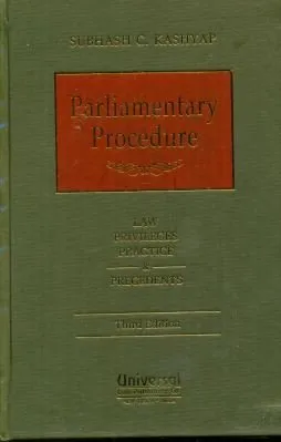 Parliamentary Procedure Law Privileges Practice Precedents