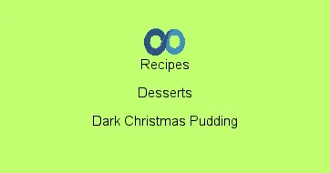 Dark Christmas Pudding