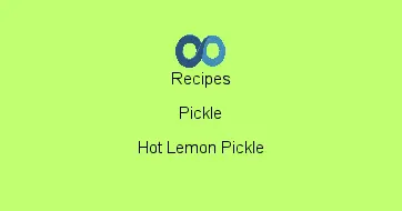 Hot Lemon Pickle