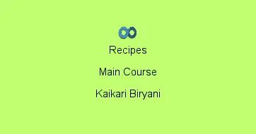 Kaikari Biryani