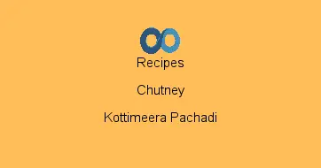Kottimeera Pachadi