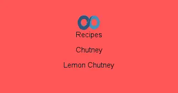 Lemon Chutney