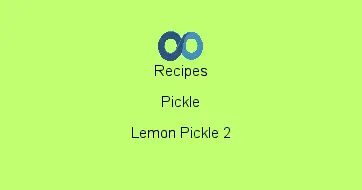 Lemon Pickle 2