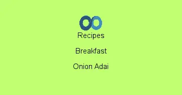 Onion Adai