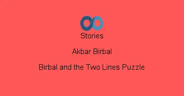 Birbal and the Two Lines Puzzle