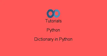 Dictionary in Python